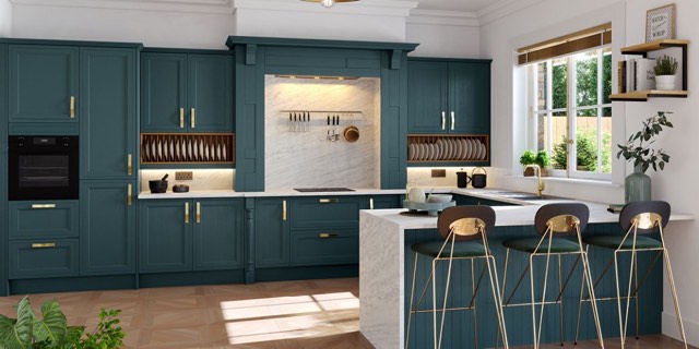 Contour Stirling kitchen in matt