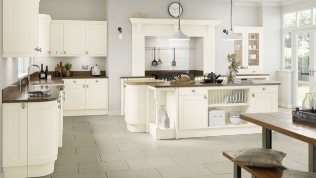 A Windsor kitchen in Porcelain